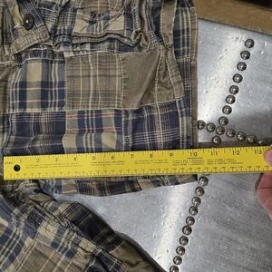 Y2K American Eagle Outfitters Plaid Cargo Shorts